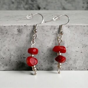 Red Jasper Earrings